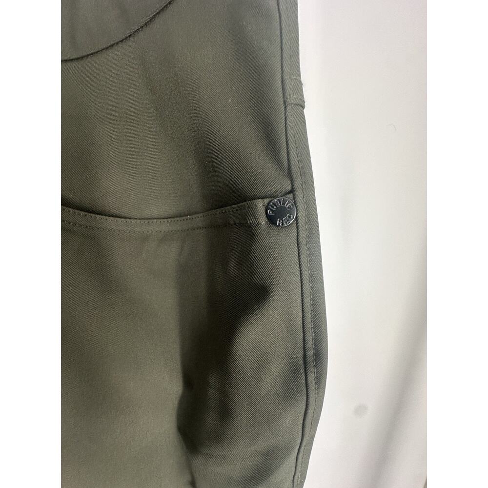 Public Rec Pants Mens 44x30(28.5) Green Dealmaker Chinos Work Career Travel EUC - Picture 4 of 10